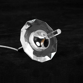 Подвесной светильник 10*30-160 см, 1*LED, 3W, 4000K, Lussole Littlerock LSP-7373, хром