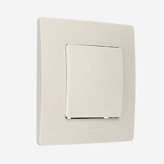 Радиовыключатель клавишный HiTE PRO LE-1 (слоновая кость) HPSW-LE1-IV-FR