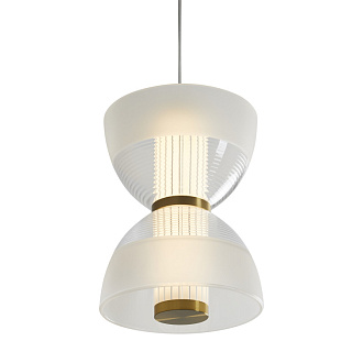 Светильник 15 см, 9W, 3000K, Freya Koil FR6136PL-L6BT, латунь
