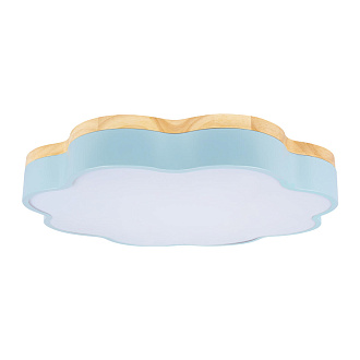 Потолочный светильник 50*7 см, 1*LED*36W 4000K голубой LOFT IT Axel 10225/36 Blue