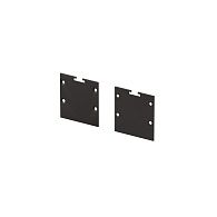 Комплект заглушек (для профиля 35×35) 2 шт., ALM-3535BT-B-EC 642038, *4*4 см, Maytoni Led Strip 642038, Черный