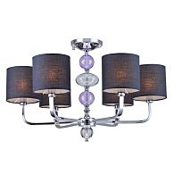 Люстра *74*46 см, 6*E14*40W, Arti Lampadari Donnini Donnini E 1.1.6 NB, Матовый никель