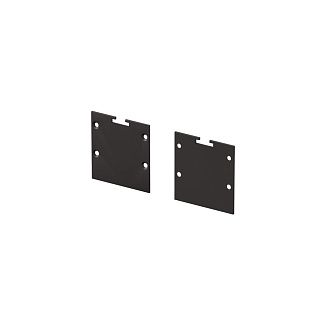 Комплект заглушек (для профиля 35×35) 2 шт., ALM-3535BT-B-EC 642038, *4*4 см, Maytoni Led Strip 642038, Черный