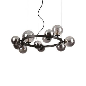 Люстра подвесная ideal lux Perlage SP11 макс.11x15Вт G9 Дымчатый 271392.  см