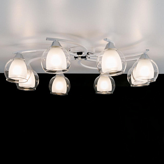 Потолочная люстра Citilux Кристи CL152180, диаметр 79 см, белый