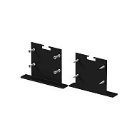 Комплект заглушек (для профиля 50×35) 2 шт., ALM-5035T-B-EC 642035, 1*5*4 см, Maytoni Led Strip 642035, Черный