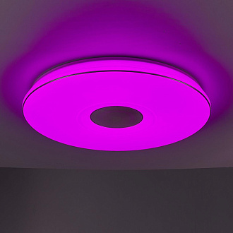 Музыкальный светильник 60*8 см, LED*100 W, 3000-5500 К, Белый Citilux Хром+Белый CL703M101