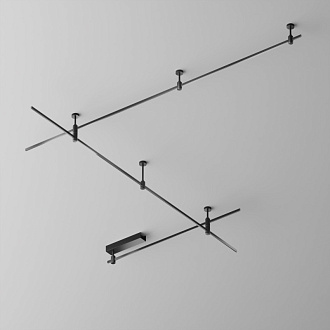 Шинопровод магнитный 2м Maytoni Flarity TRX154-112B, черный