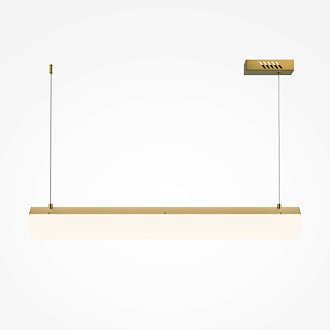 Подвесной светильник 100*8,5*316,2 см, LED, 35W, 3000К, Maytoni Petra MOD250PL-L36BS3K латунный