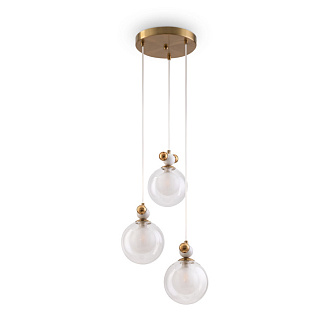 Светильник 29 см, Freya Pitch FR5364PL-03BS, латунь