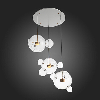 Светильник подвесной 75 см, 42W 3000K ST LUCE BOPONE SL1133.203.03 Белый,Латунь