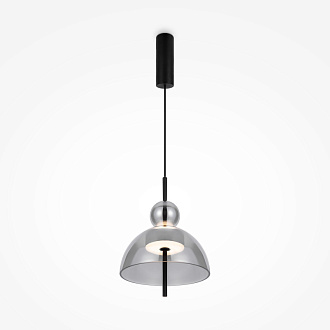 Подвесной светильник  25*57,8 см, LED 1 12W, 3000К, Черный Maytoni Bangkok MOD185PL-L6B3K4
