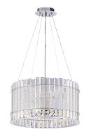 Люстра Ø400 x H220(1000), мм, 6*40W(240W), CHROME (Хром) NewRgy 8777/6A-CR CHROME