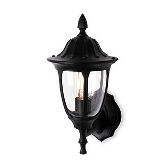 Уличное бра 21*16,3*-33 см, 1*E27*13W Voltega  VGL7305WL-01B, Черный