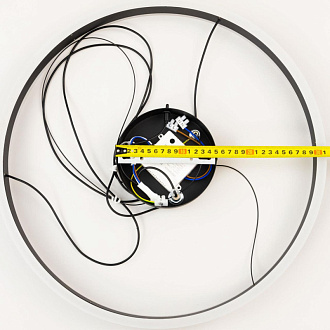 Светильник 50 см, 53W, 3000K-5500K Citilux Дуэт CL719501 черный