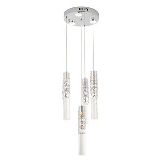Подвесной светильник 25,5*25,5*112 см, LED 35W, 4000K, Хром MODELUX ML.88965.4 CH
