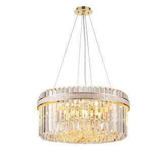 Люстра Ø600 x H280(1200), мм, 12*40W (480W), H GOLD (Золото) NewRgy NWK108-ф600*H280(1200) H GOLD