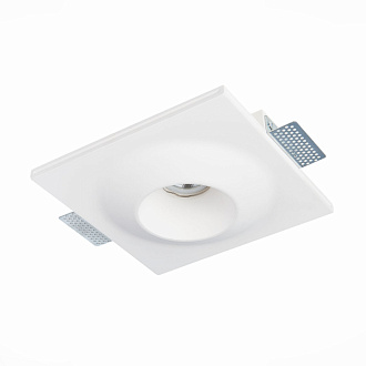 Встраиваемый светильник из гипса 22*22 см, 50W, ST LUCE ST253.508.01 Белый