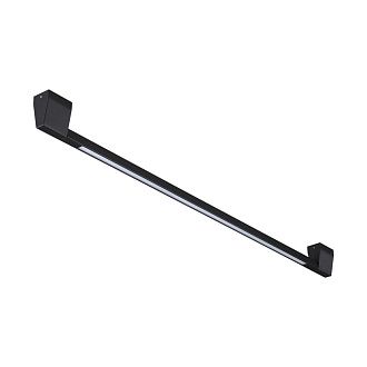Уличный настенный светильник 120 см, 12W, 4000K, Novotech Street Vespera 359891, черный