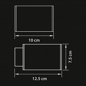 Светильник настенный Simple Light Lightstar 801610