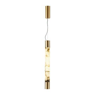 Подвесной светильник 60*200 см, 1 LED*21W, 3000 К, Odeon Light Marbella, латунь 6687/15L