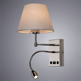 Настенное бра Arte Lamp Elba A2581AP-2CC, хром