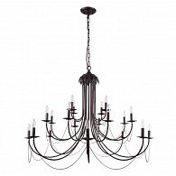 Подвесная люстра F-Promo Plini 2590-20P, D1400*H890/2890, кофейный
