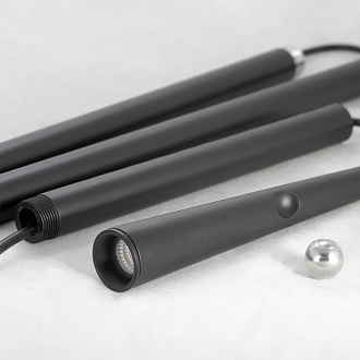 Торшер Lussole Dawson LSP-0576, 20*125 см, черный