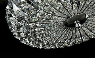 Люстра диаметр 40 см Maytoni Modern Broche DIA902-04-N никель