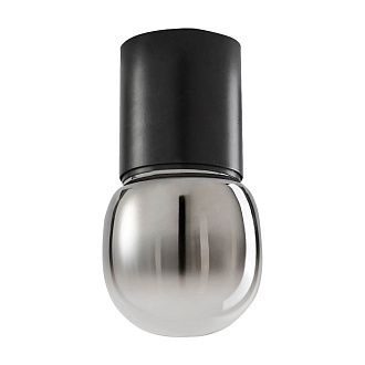 Потолочный светильник 14 см, 8W, 4000K, Lussole Milam LSP-7449, черный