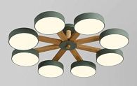 Потолочная светодиодная люстра Inodesign Joist Green 40.9622