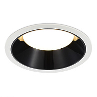Встраиваемый светильник 16*6 см, 1*LED*18W 4000K ST LUCE ST755.448.18 черный, вр 14,5 см