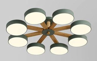 Потолочная светодиодная люстра Inodesign Joist Green 40.9622
