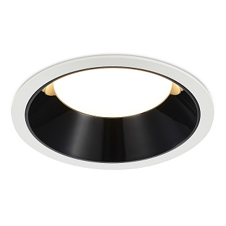Встраиваемый светильник 16*6 см, 1*LED*18W 4000K ST LUCE ST755.448.18 черный, вр 14,5 см