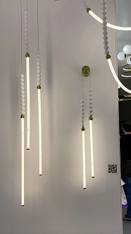 Подвесной светильник 20*180 см, 1 LED*33W, 3000 К, Odeon Light Monella, античная бронза 6639/33L