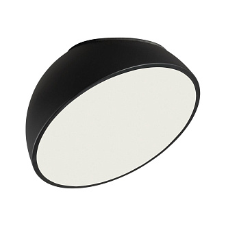 Потолочный светильник *30*15 см, LED 1*35W, 4000 К, Sonex Pluto Black 7658/35L, белый/черный