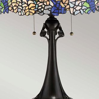 Настольная лампа Quoizel Tiffany, Арт. QZ-COBALT-TL
