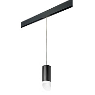 Комплект со светильником Rullo для трека PRO 8*15,9 см, 1*GU10*7W, Черный Lightstar Rullo PRORP648786