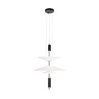 Подвесной светильник 50*83 см, 3*GU5.3*20W  LOFT IT Skylar 10244/B Black черный