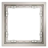 Рамка пластиковая Voltum S70 на 1 пост, кашемир пластик Soft touch VLS100103