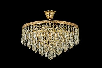 Люстра потолочная *38*32 см, 5*E27*60W, Arti Lampadari Castellana Gold Castellana E 1.3.38.601 G, Золото