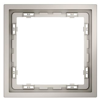 Рамка пластиковая Voltum S70 на 1 пост, кашемир пластик Soft touch VLS100103