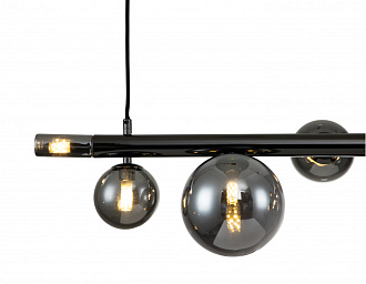 Подвесной светильник 1200*275*300/1480 мм, 10*G9 чёрный Indigo Canto V000241, 11026/10PL Black