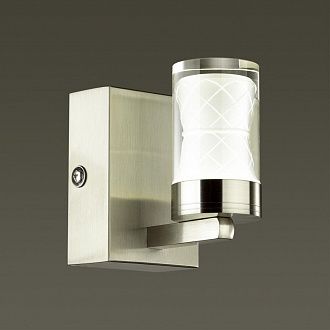 Светодиодный светильник 11 см, 5W, 4000K, Lumion Wagner 5223/5WL, никель