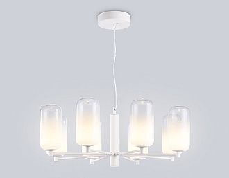 Подвесной светодиодный светильник **28- см, **W, 3000K, Ambrella Light High Light LH11109, белый