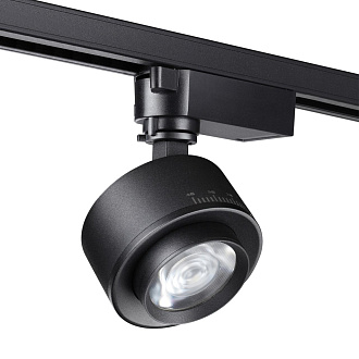 Светодиодный светильник 8 см, 15W, 4000K, Novotech Port Eddy 358942, черный