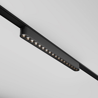 Трековый светильник 2,5*33*2,75 см, LED 16W, 4000К, Черный Maytoni Points TR082-1-18W4K-M-B