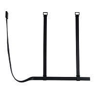 Светильник подвесной 100*2*6 см, 1 LED*33W, 4000 К, Divinare Cella 1238/04 SP-33, Черный