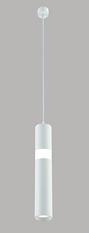 Светильник подвесной 6 см, 1*5W/10W/15W, 4000K, Crystal Lux CLT 038C360 WH Белый