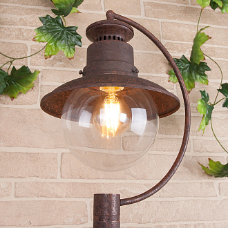 Talli F брауни уличный светильник на столбе IP44 GL 3002F Elektrostandard